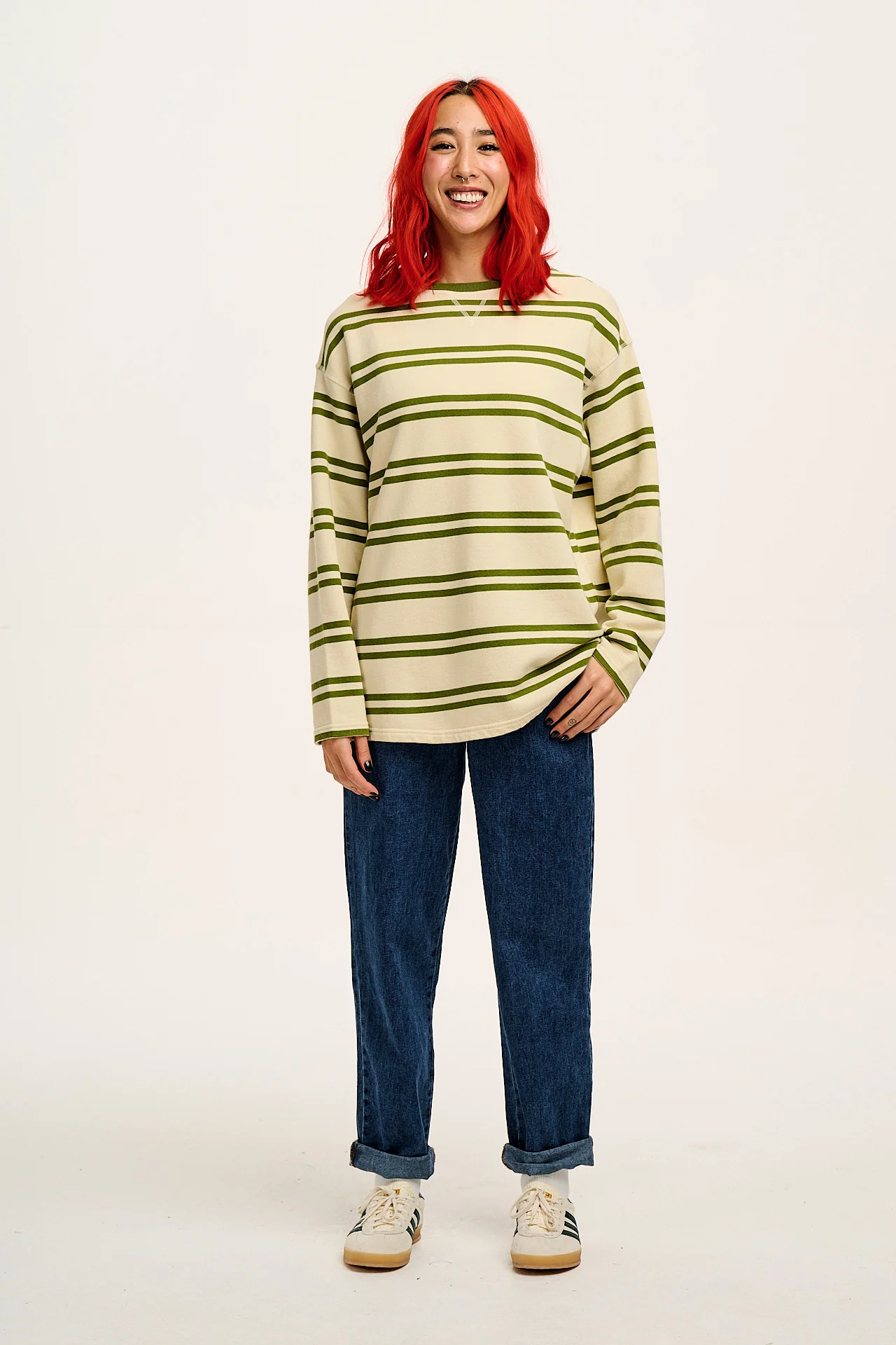 Addison - Denim Jeans in Mid Wash Blue - Image 11