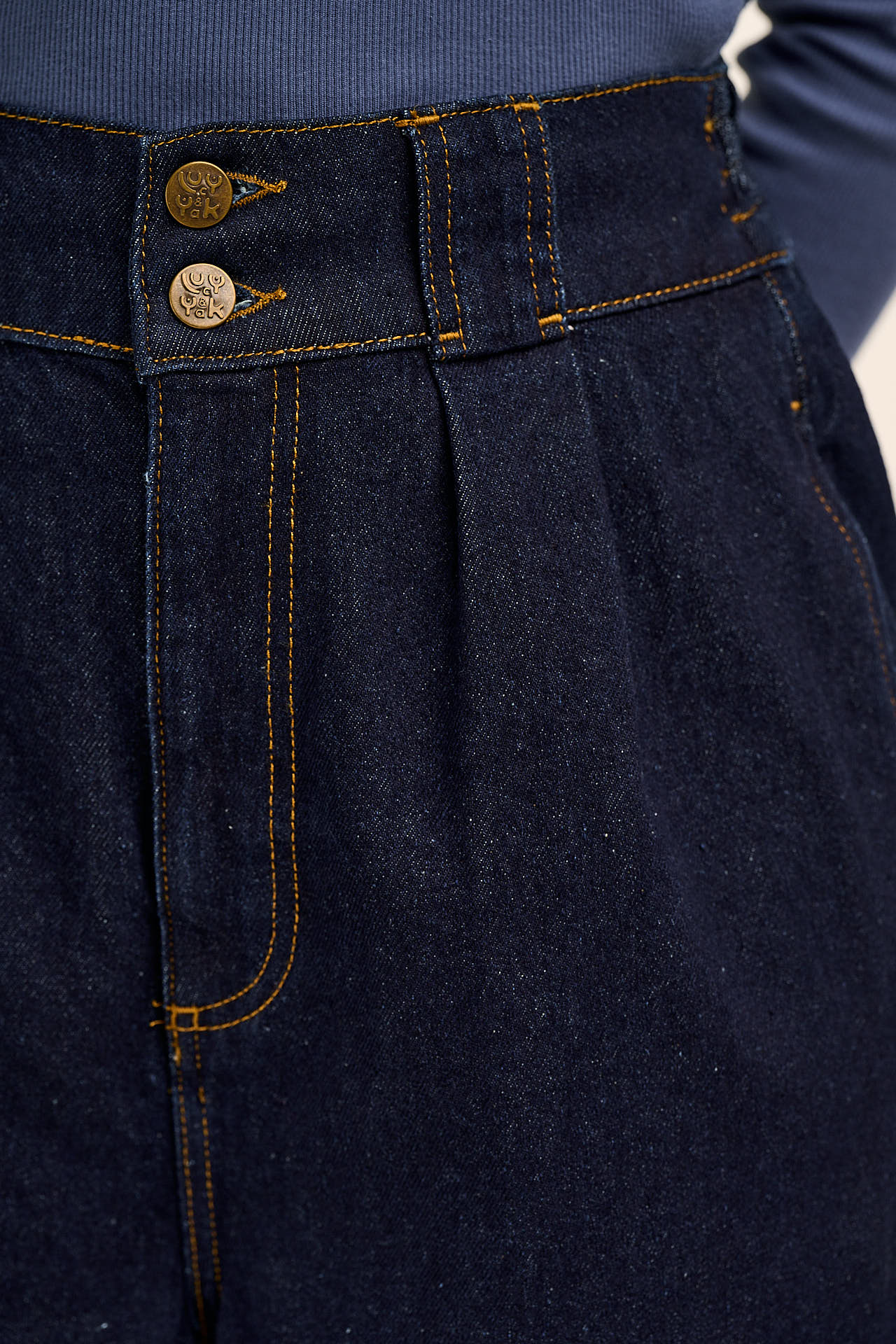 Addison - Denim Jeans in Indigo Denim - Image 5