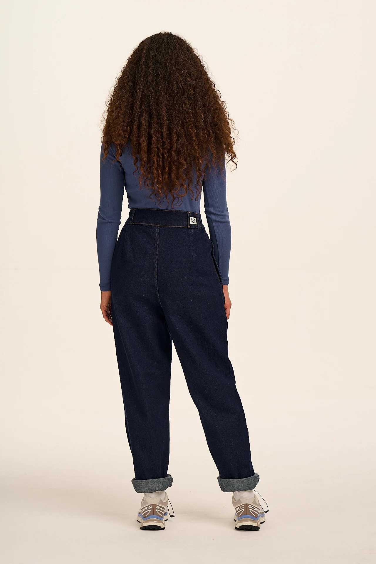 Addison - Denim Jeans in Indigo Denim - Image 6
