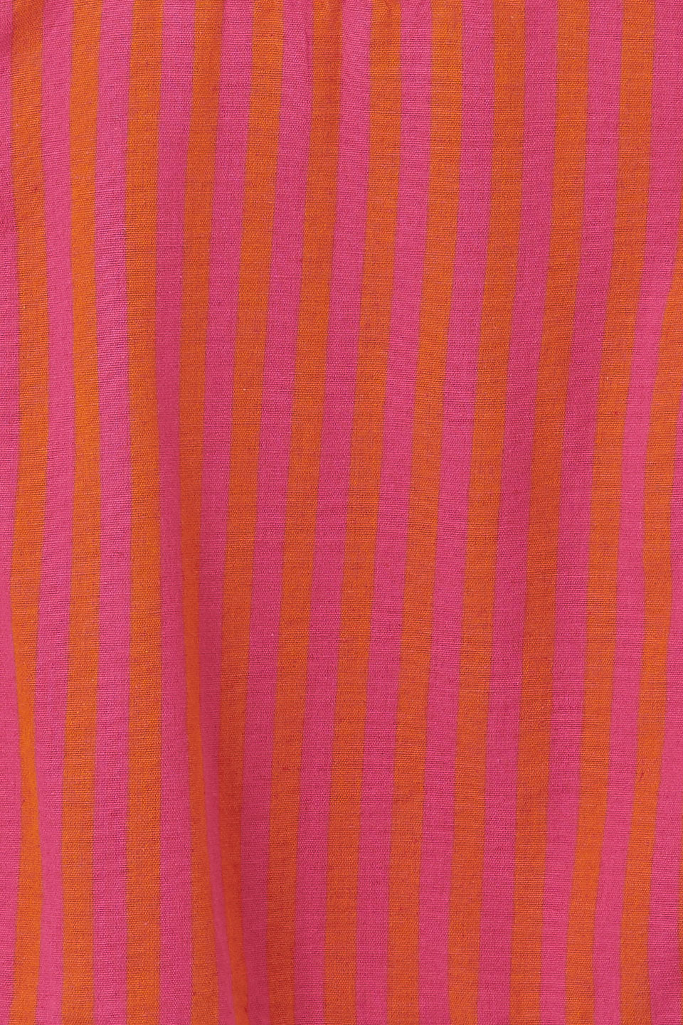 Arden - Cotton & Linen Shell Top in Pink & Orange Stripe - Image 9