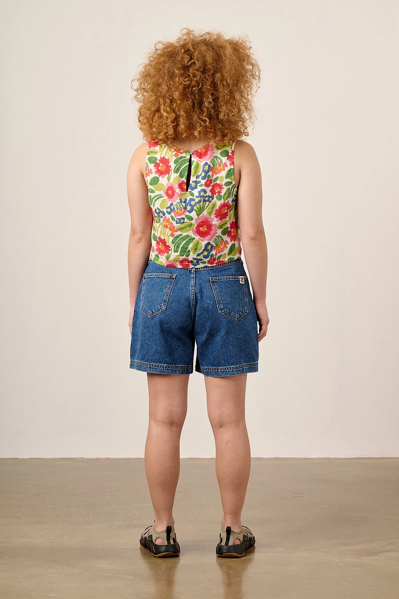 Arden - Cotton Shell Top in Ivory Marie - Image 10