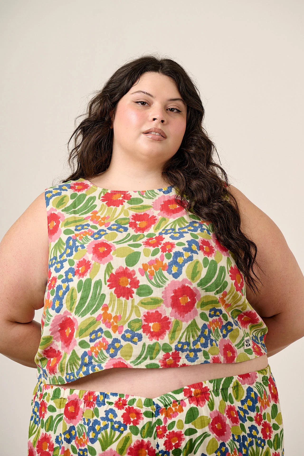 Arden - Cotton Shell Top in Ivory Marie - Image 4