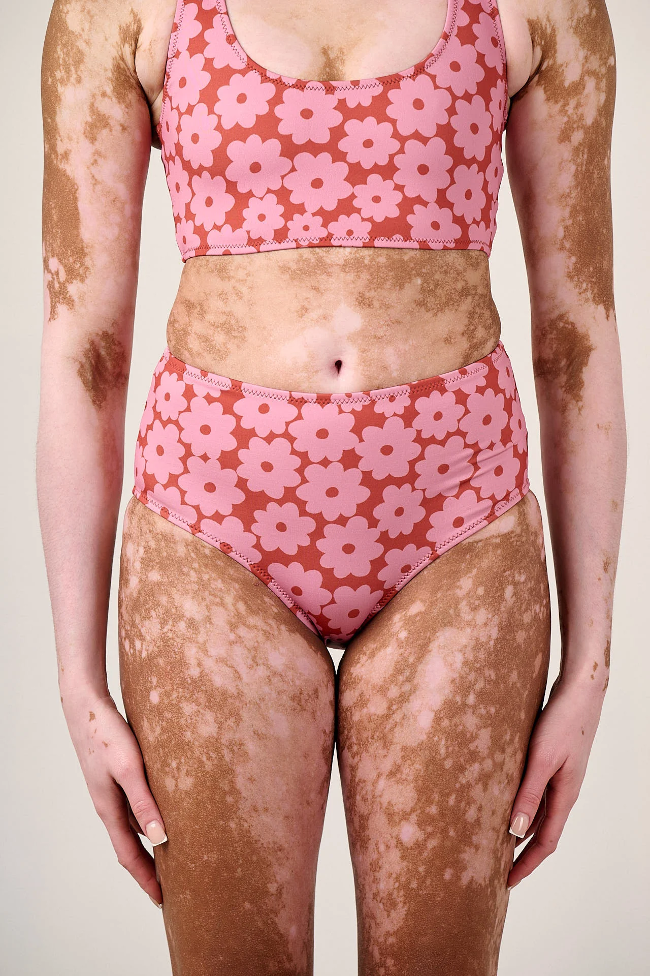 Bronte - High Rise Bikini Bottom in Coastal Flower - Image 2