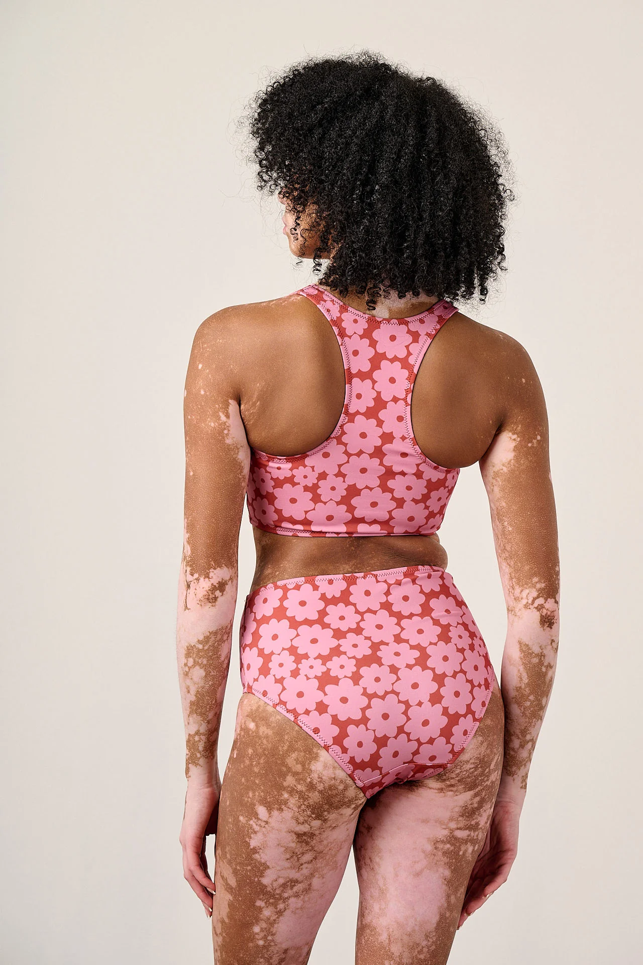Bronte - High Rise Bikini Bottom in Coastal Flower - Image 5