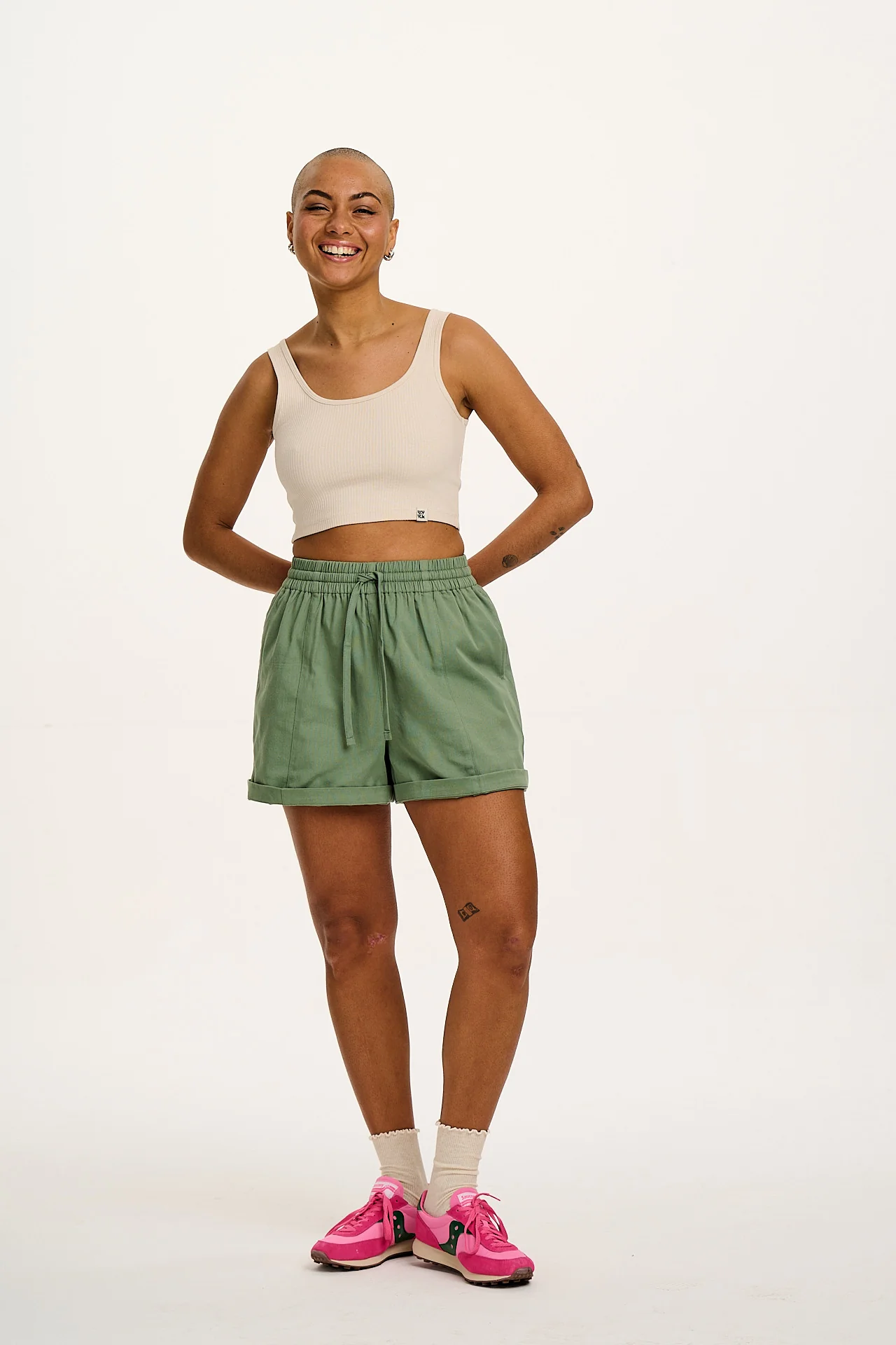 Charlie - Cotton Shorts in Green Bay - Image 4