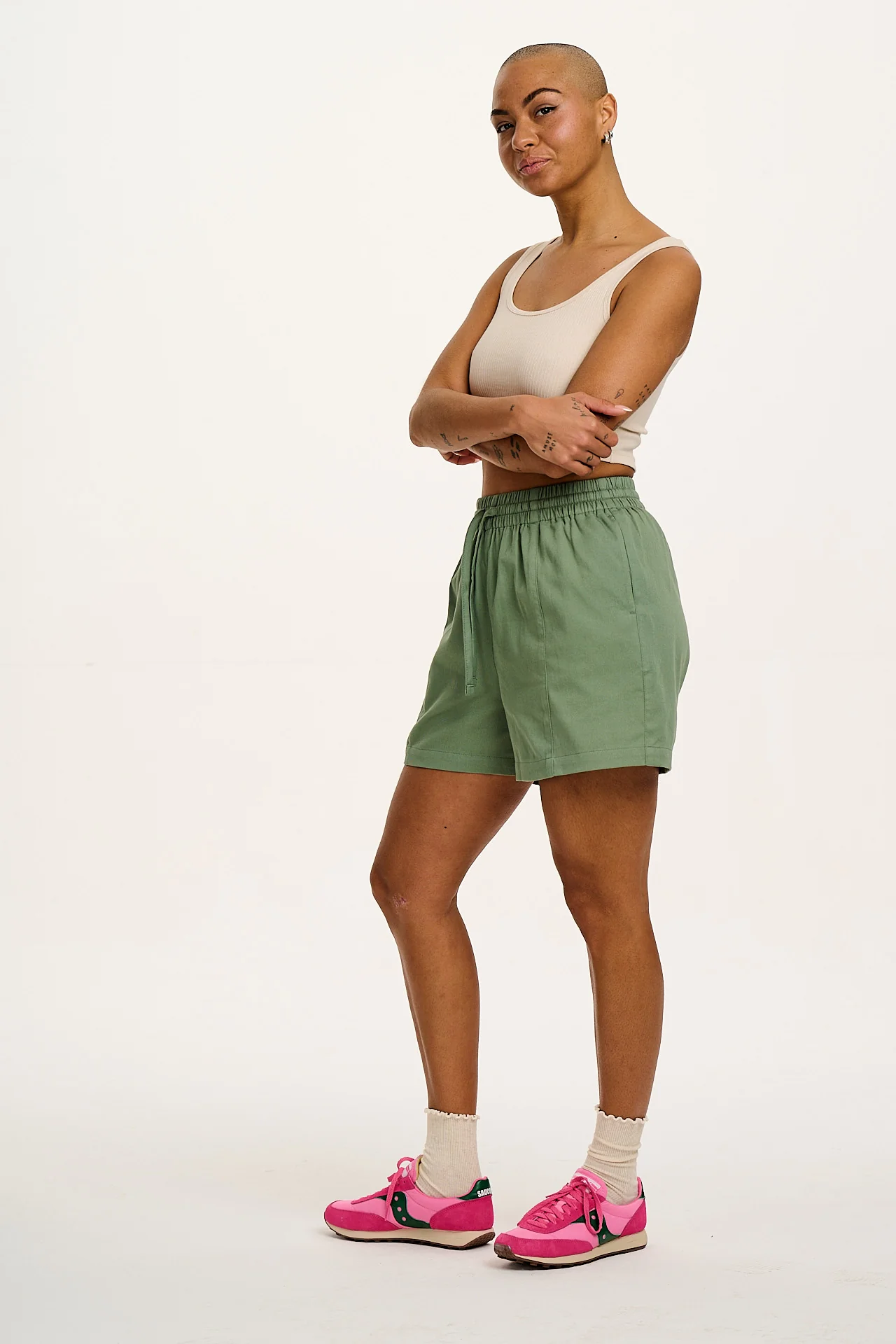 Charlie - Cotton Shorts in Green Bay - Image 5