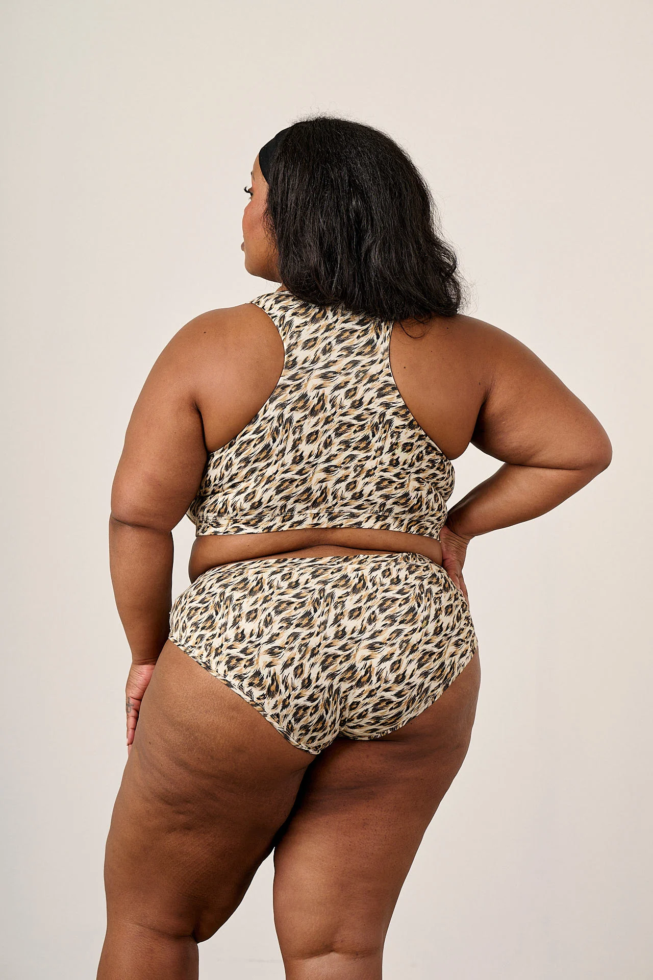 Collette - Viscose Briefs Pant in Leo Swirl - Image 5