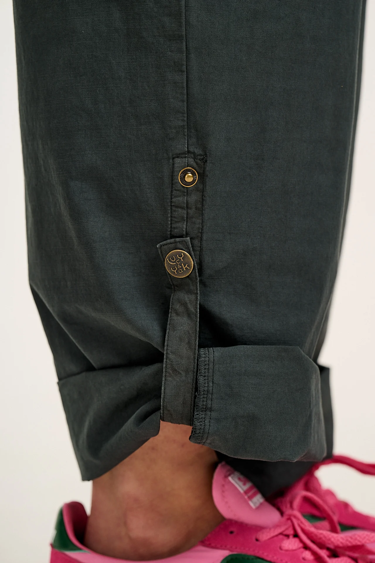 Colorado - Cotton Cargo Dungarees in Midnight Black - Image 6