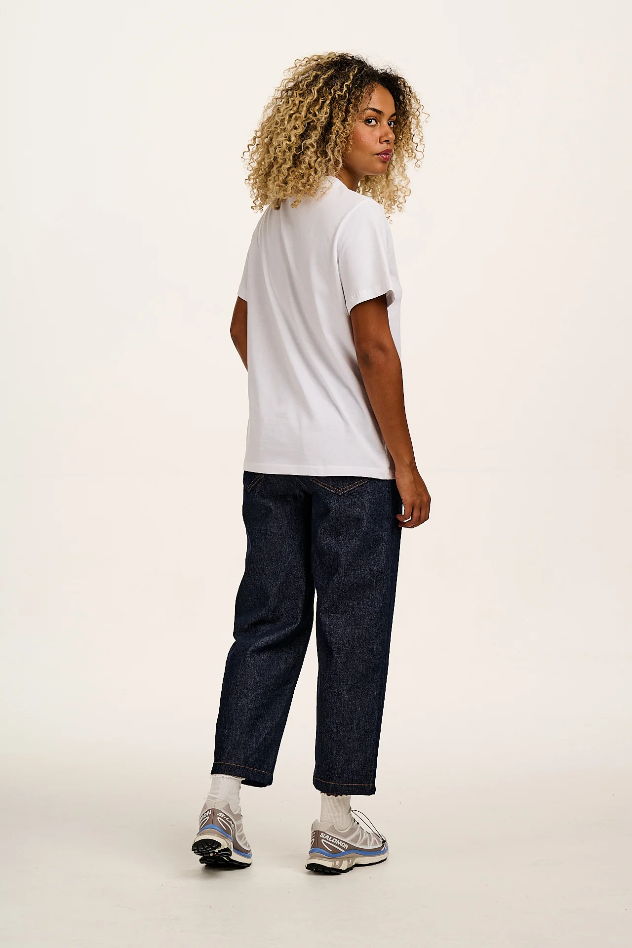 Denver - Cotton T-Shirt in White - Image 4