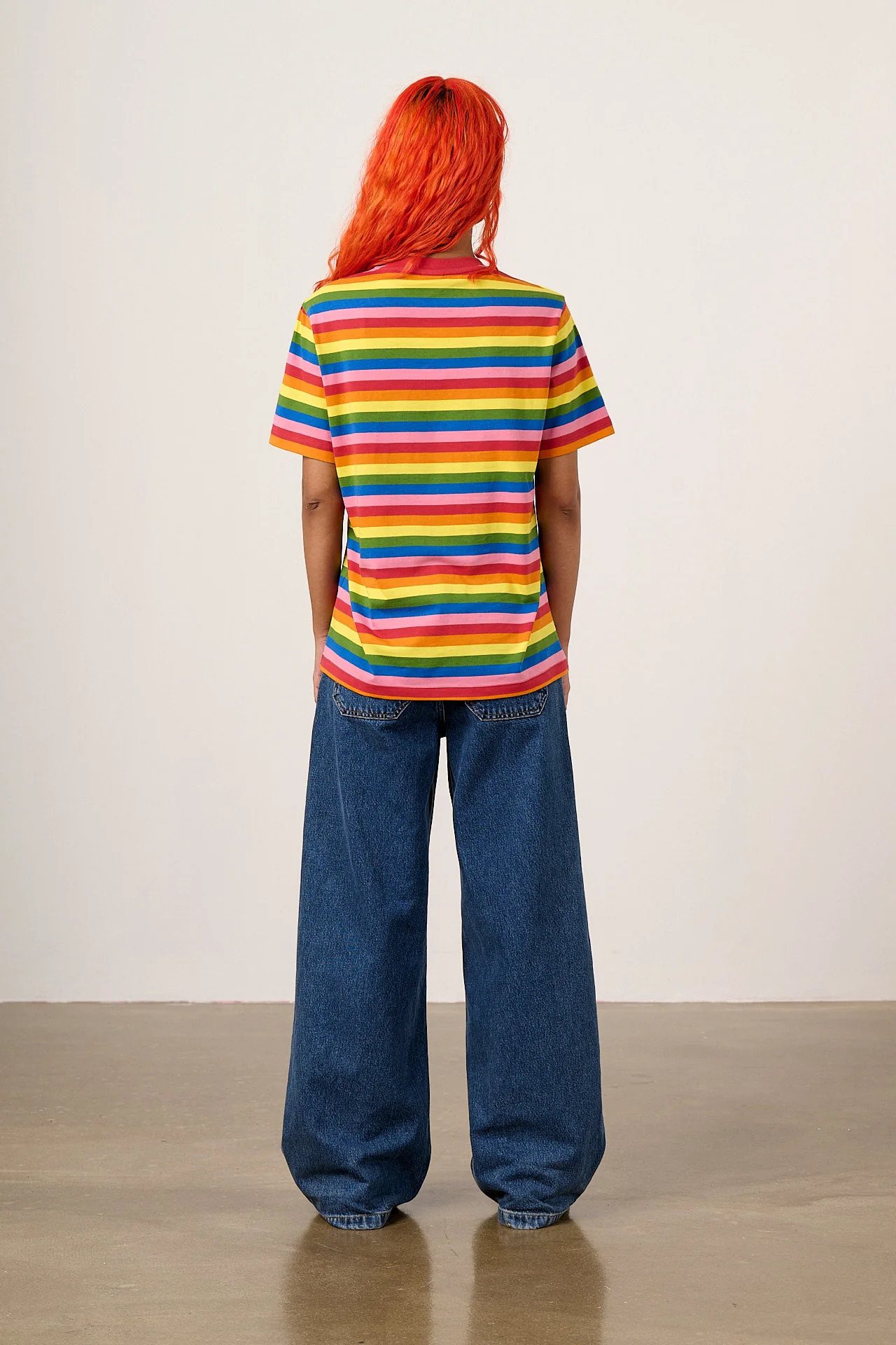 Denver - Cotton T-Shirt in Vida Stripe - Image 5