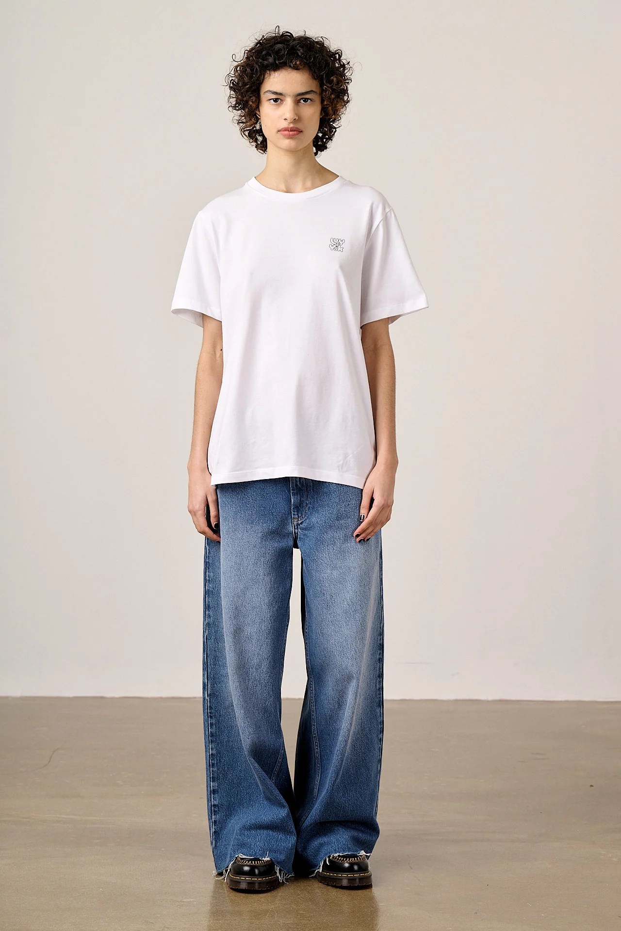 Denver - Cotton T-Shirt in White - Image 3