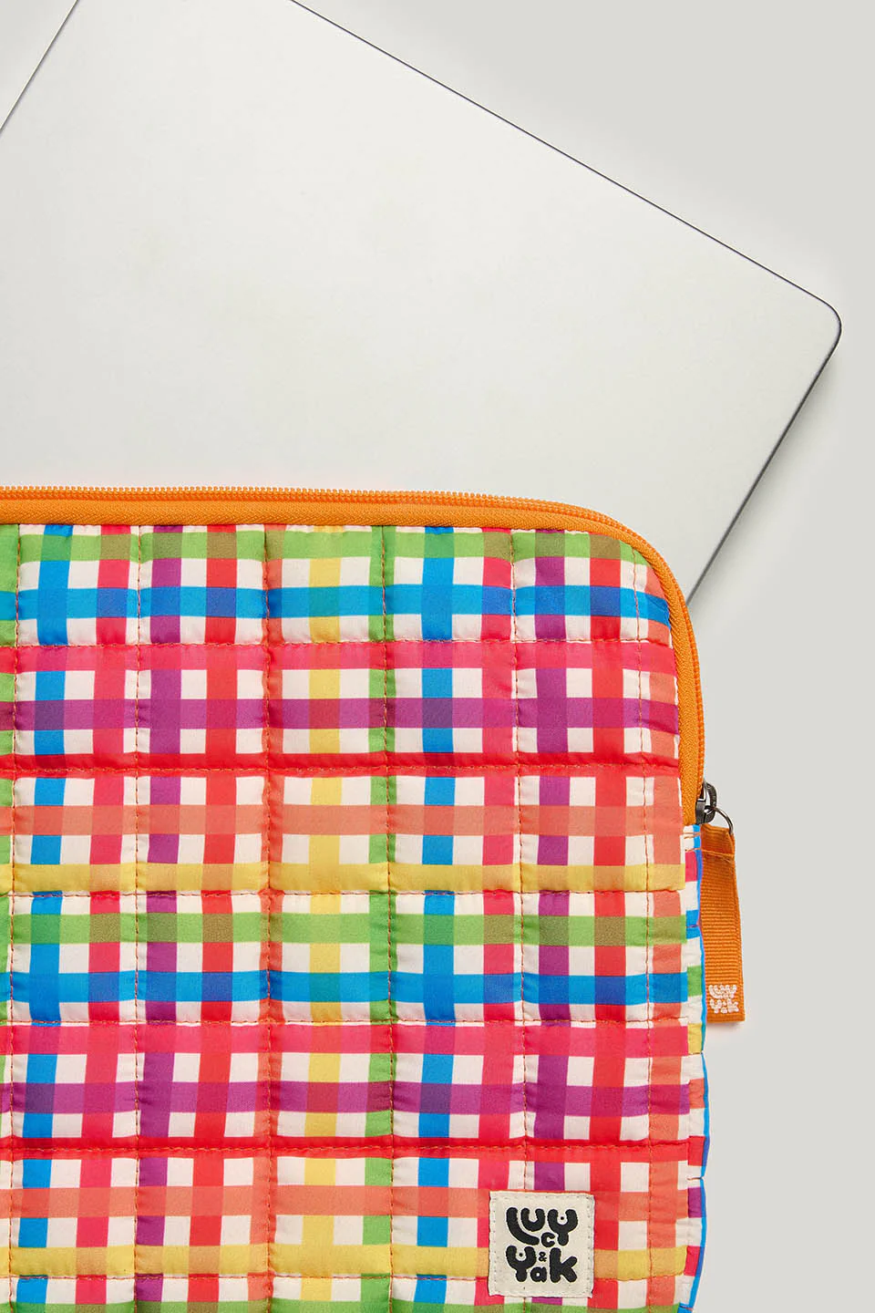 Emelien - 13" Laptop Case in Multi Rainbow - Image 3