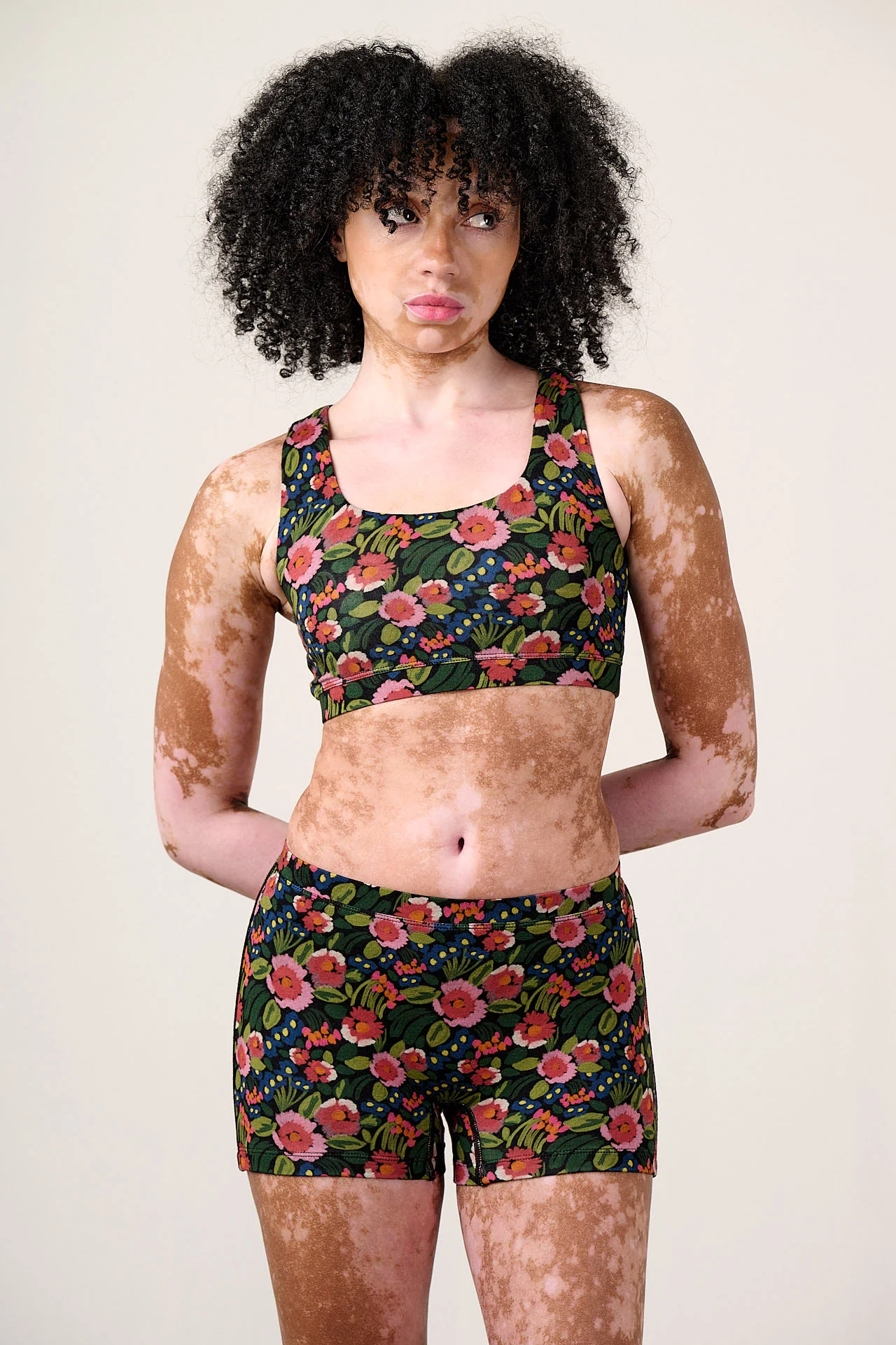 Emil - Viscose Crop Top in Black Marie - Image 5