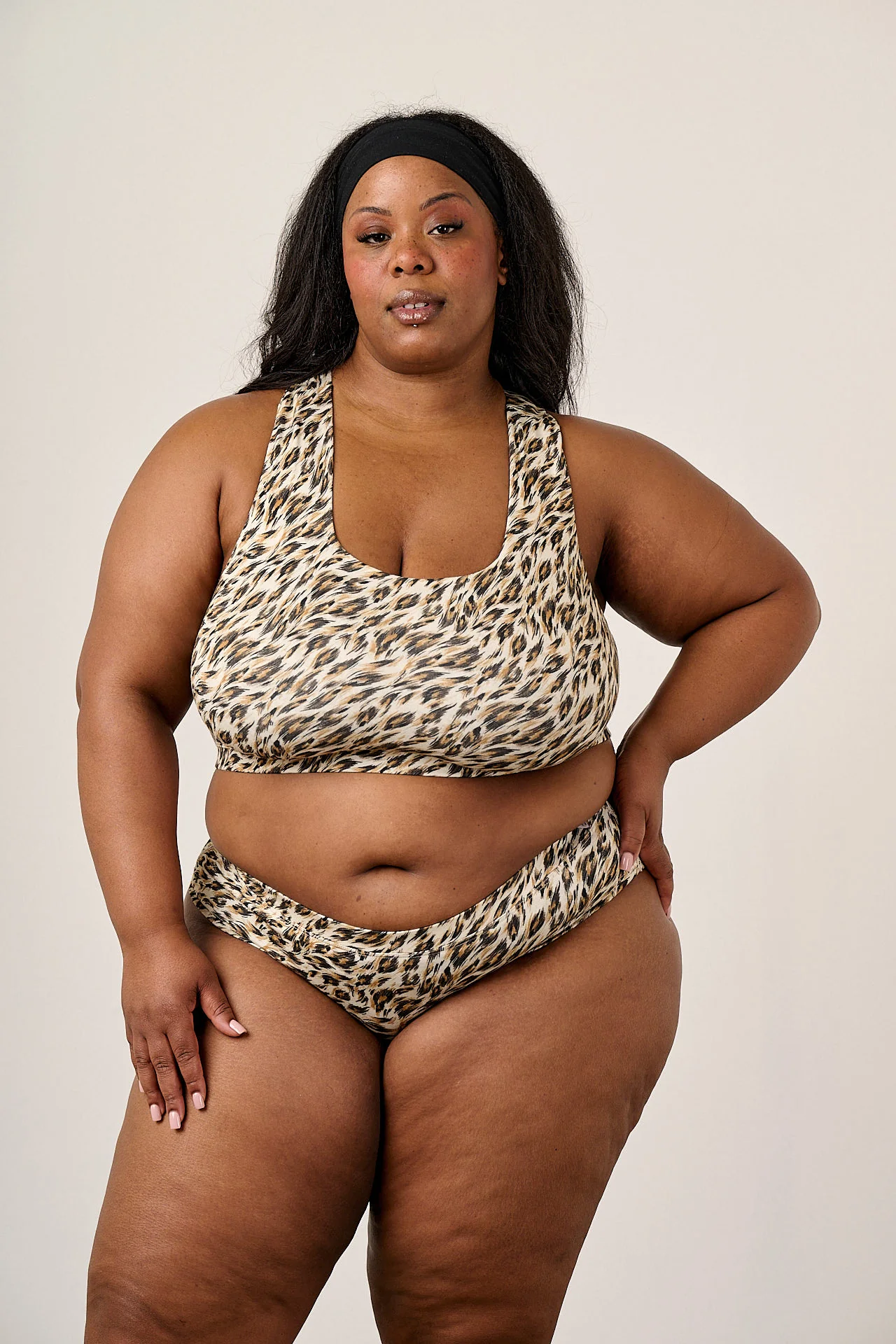 Emil - Viscose Crop Top in Leo Swirl - Image 5