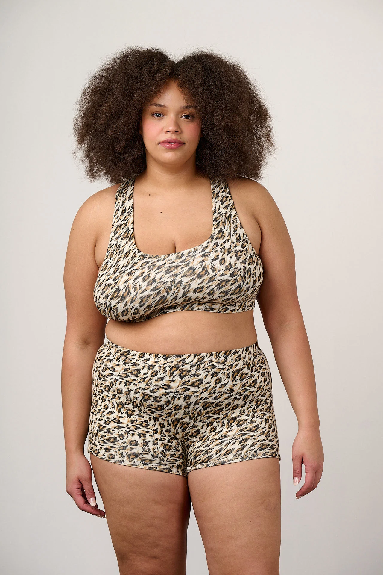 Emil - Viscose Crop Top in Leo Swirl - Image 9