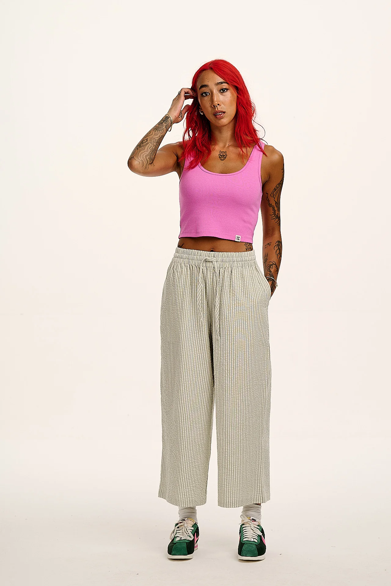 Josy - Vest Top in Pink - Image 4