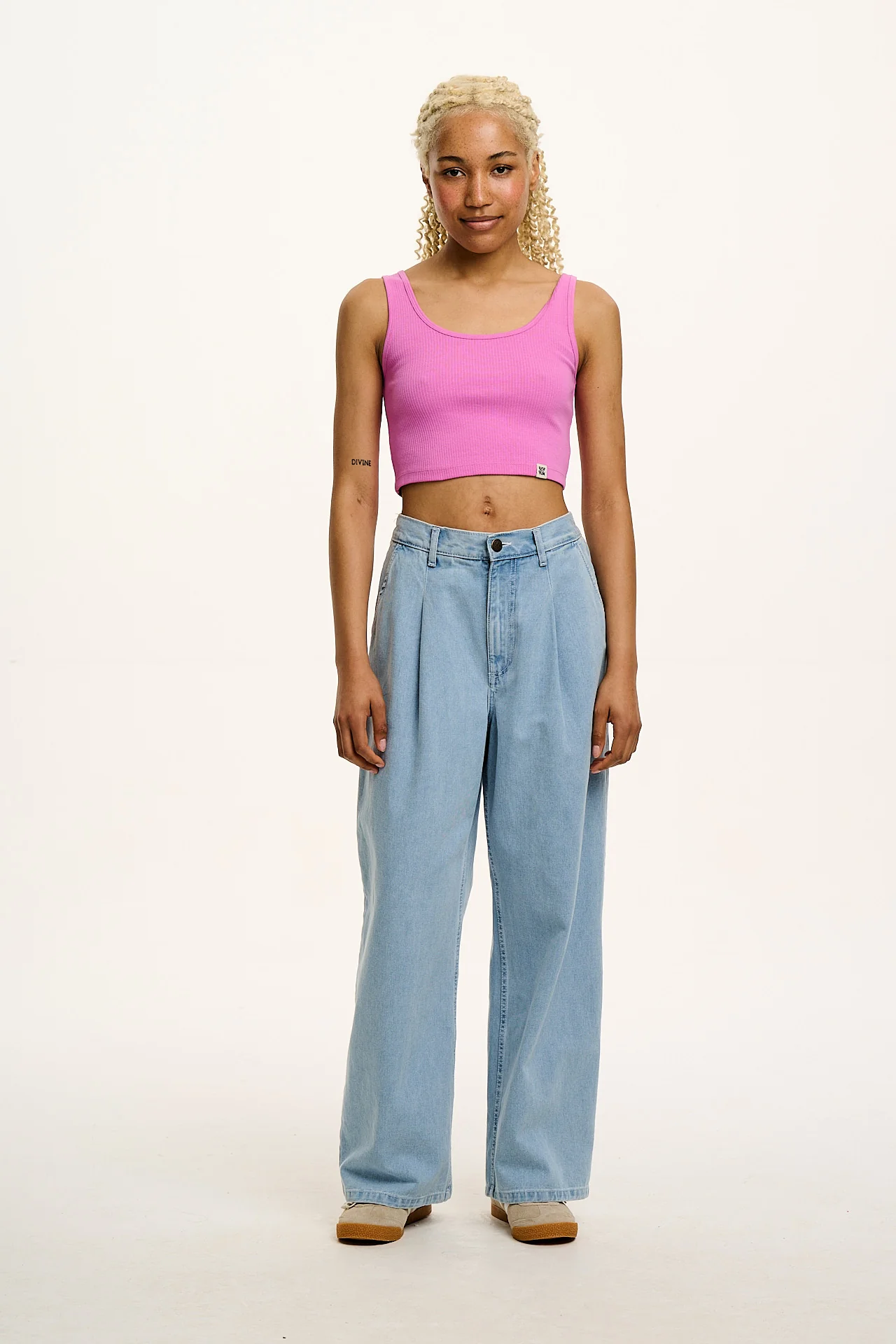 Josy - Vest Top in Pink - Image 5