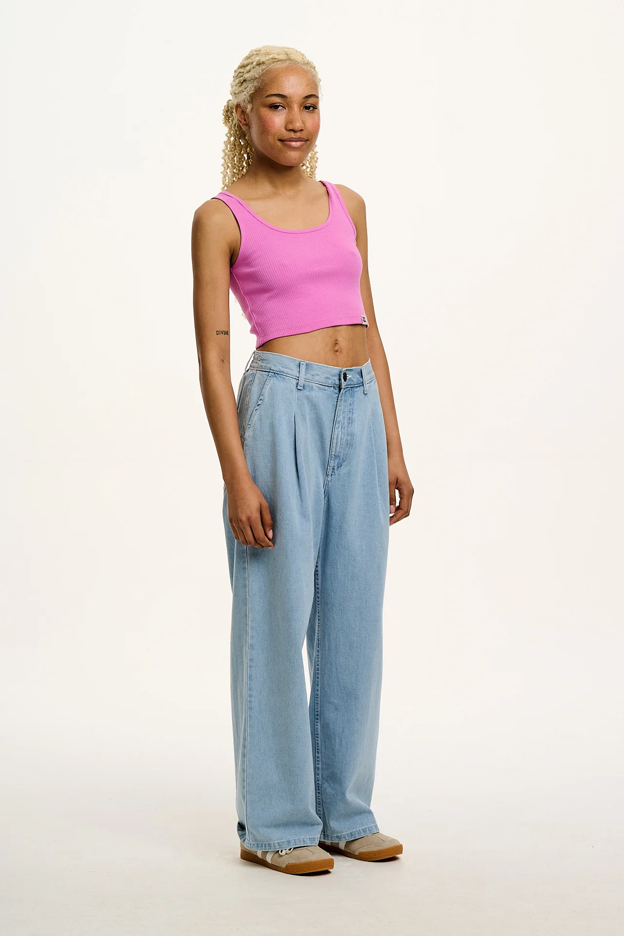 Josy - Vest Top in Pink - Image 6
