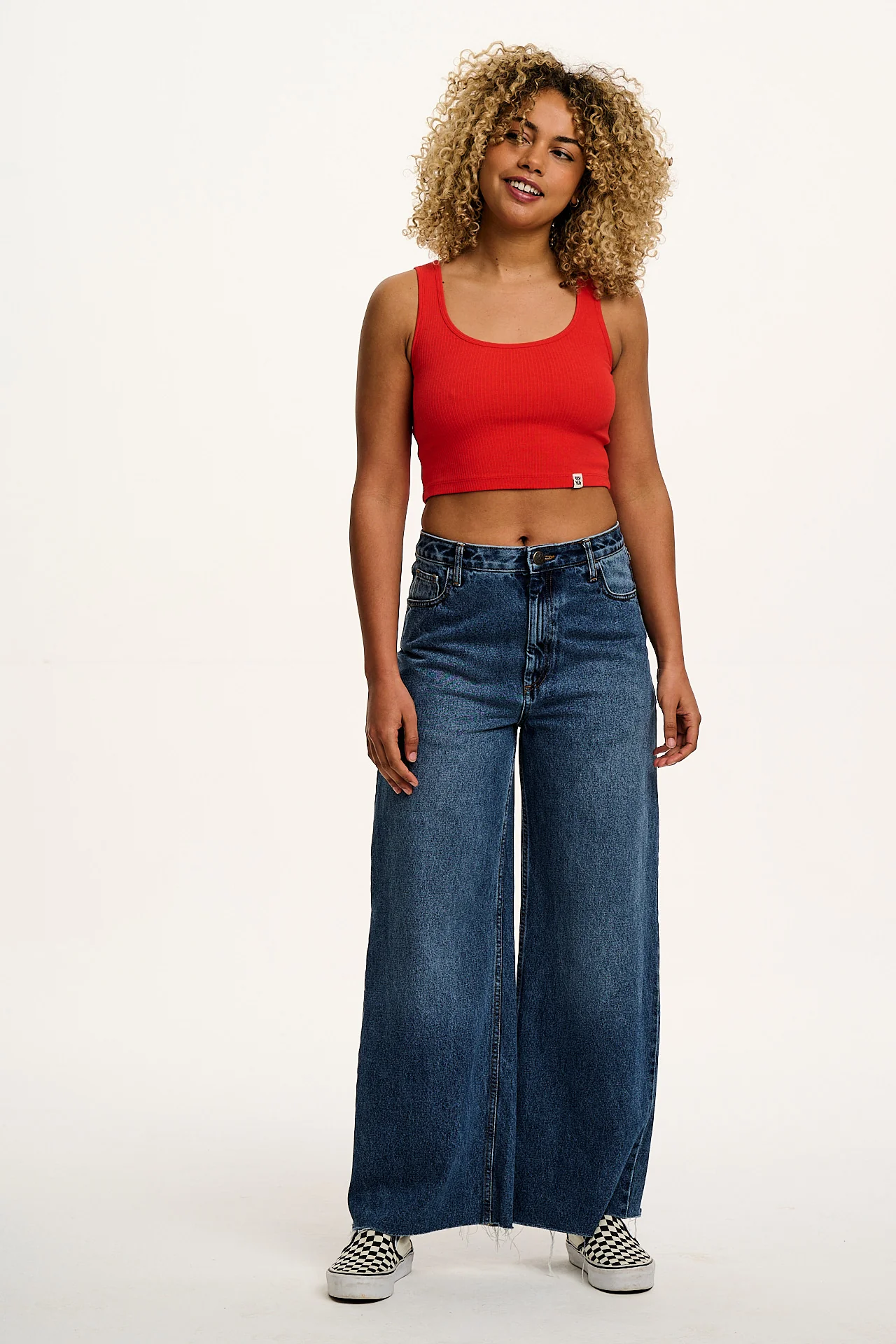 Josy - Vest Top in Cherry Red - Image 5
