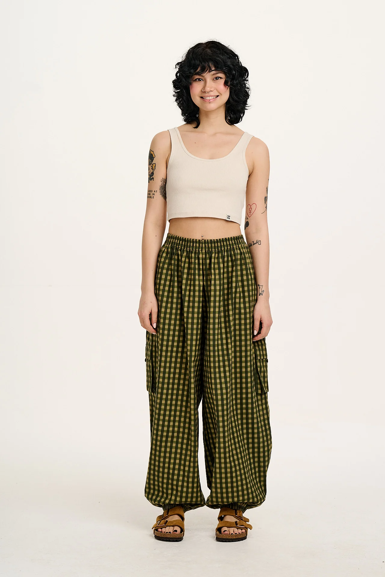 Josy - Vest Top in Ecru - Image 6