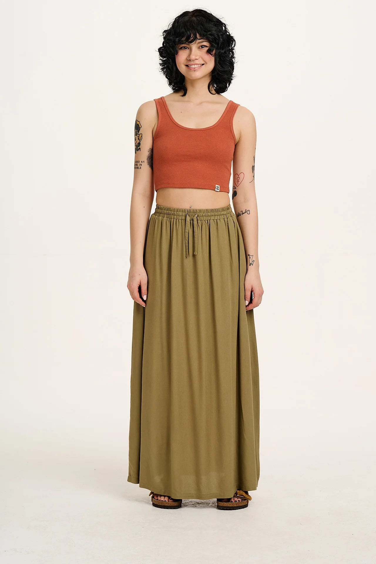 Josy - Vest Top in Terracotta - Image 7