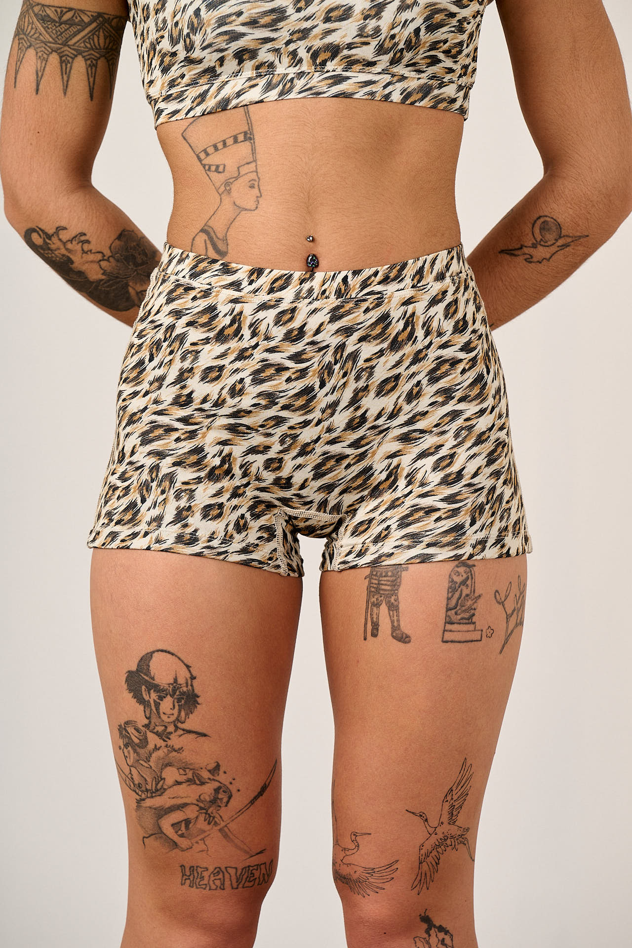 Kit - Viscose Boxer Shorts in Leo Swirl - Image 2