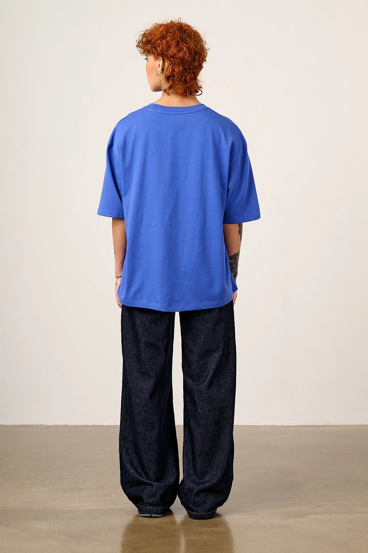 L.E Benny - Oversized Cotton T-Shirt in Arthouse & Yak: Don't Upset Me - Image 5