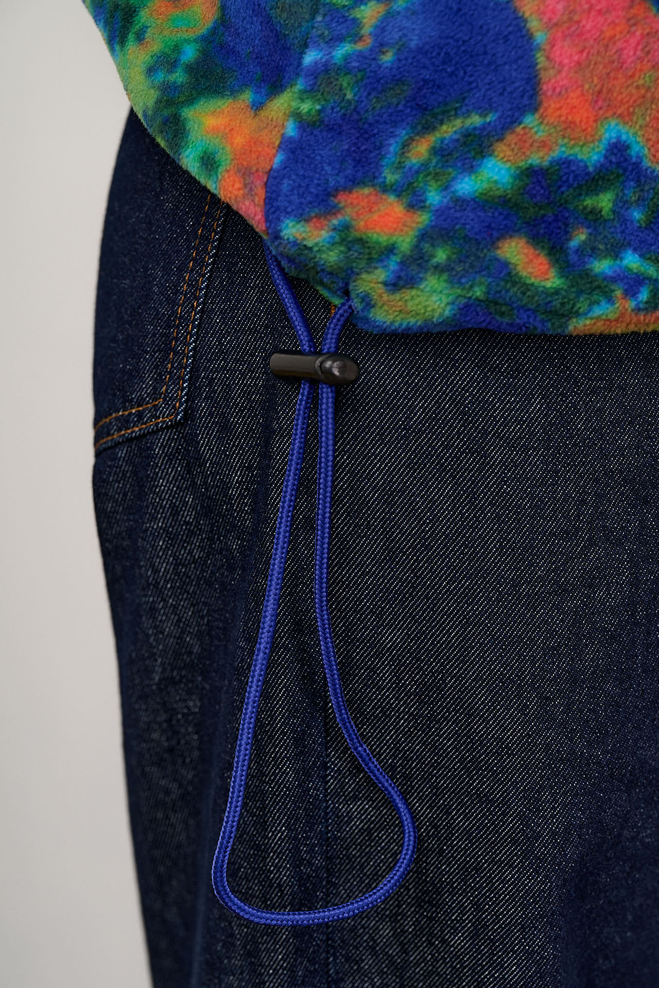L.E. Stevie - Polar Fleece in Digital Blur Natural History Museum & Yak - Image 7
