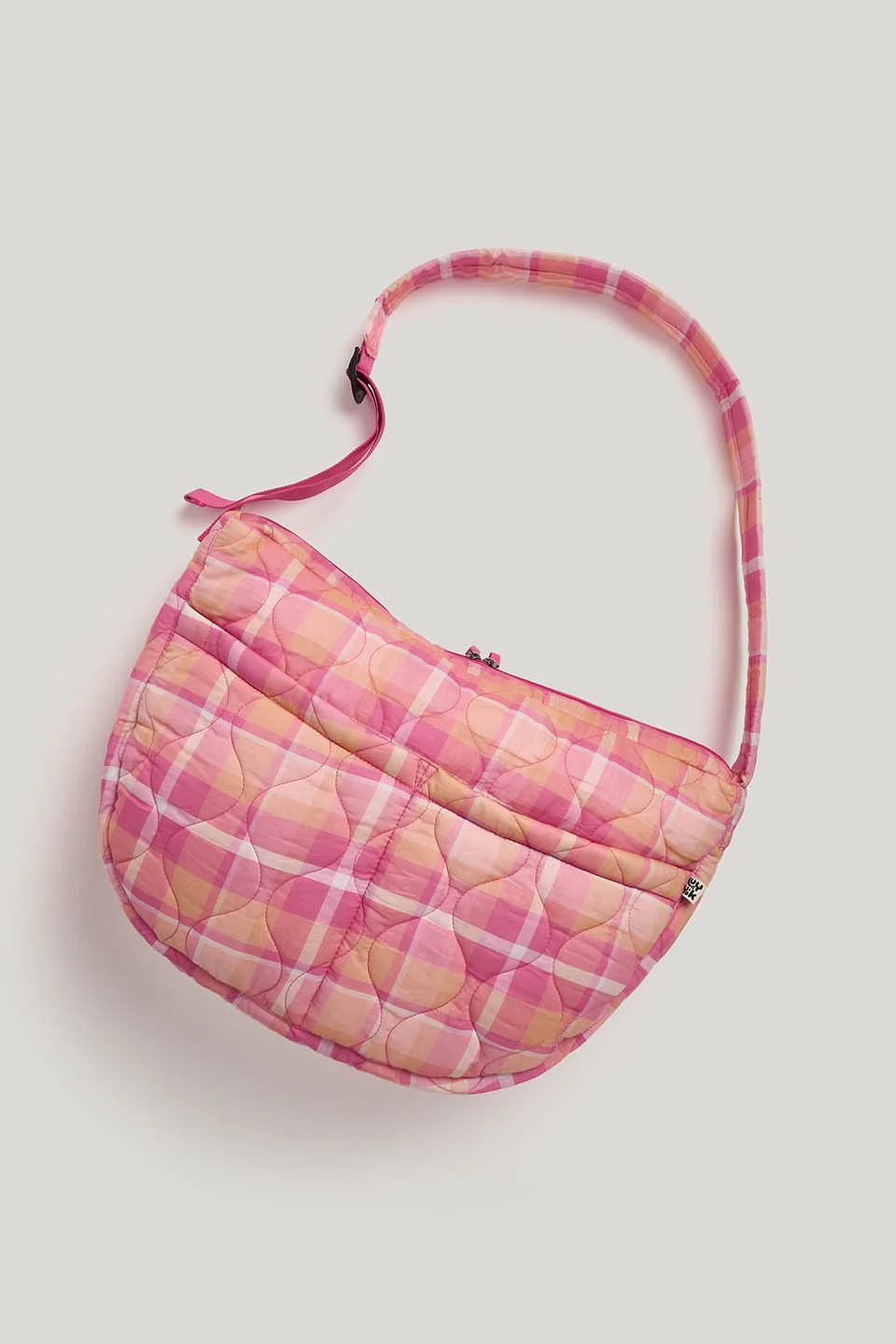 Laval - Cotton Weekend Bag in Madras Check - Image 2