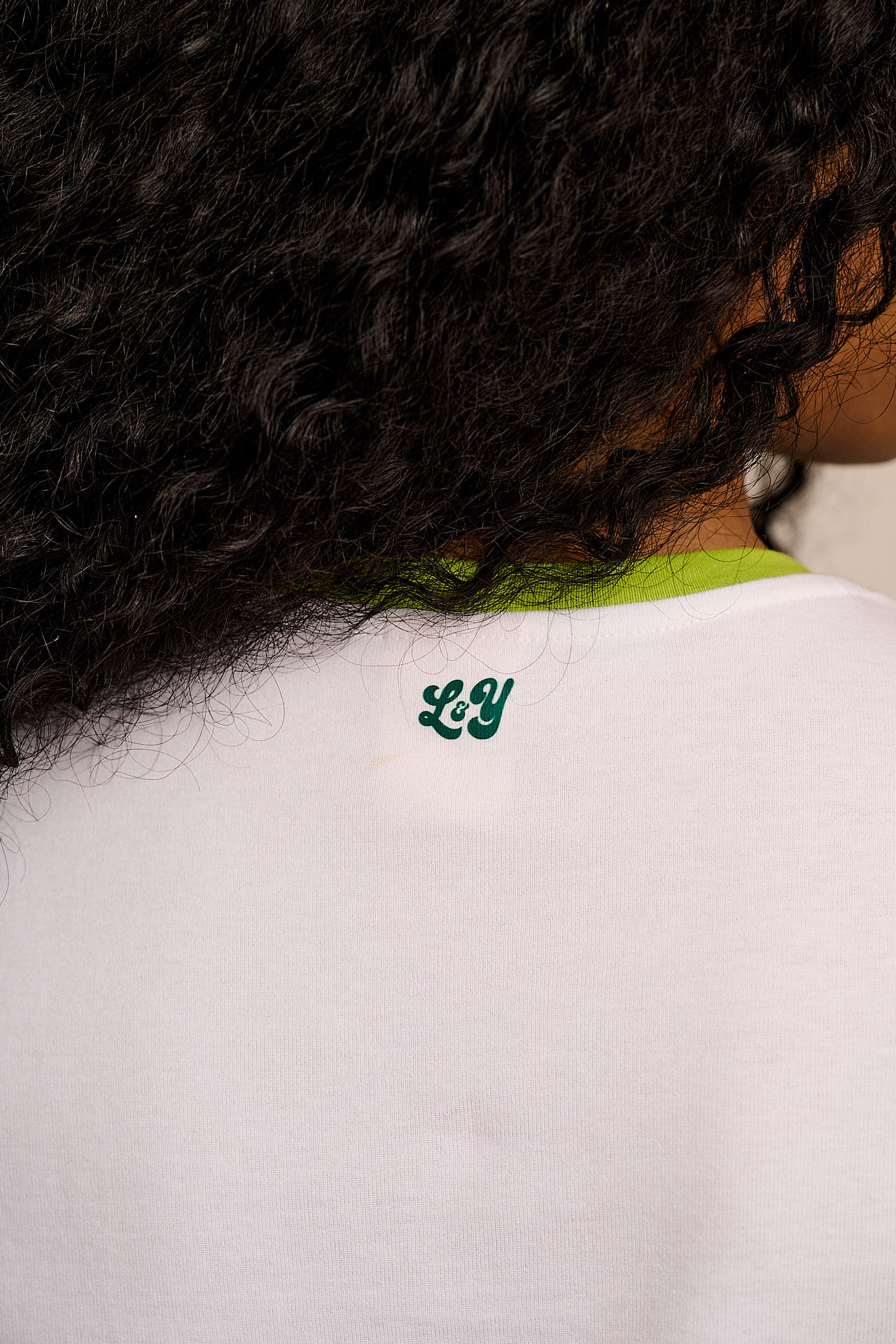 Maya - Cotton T-Shirt in Fruit & Veg Embroidery - Image 5