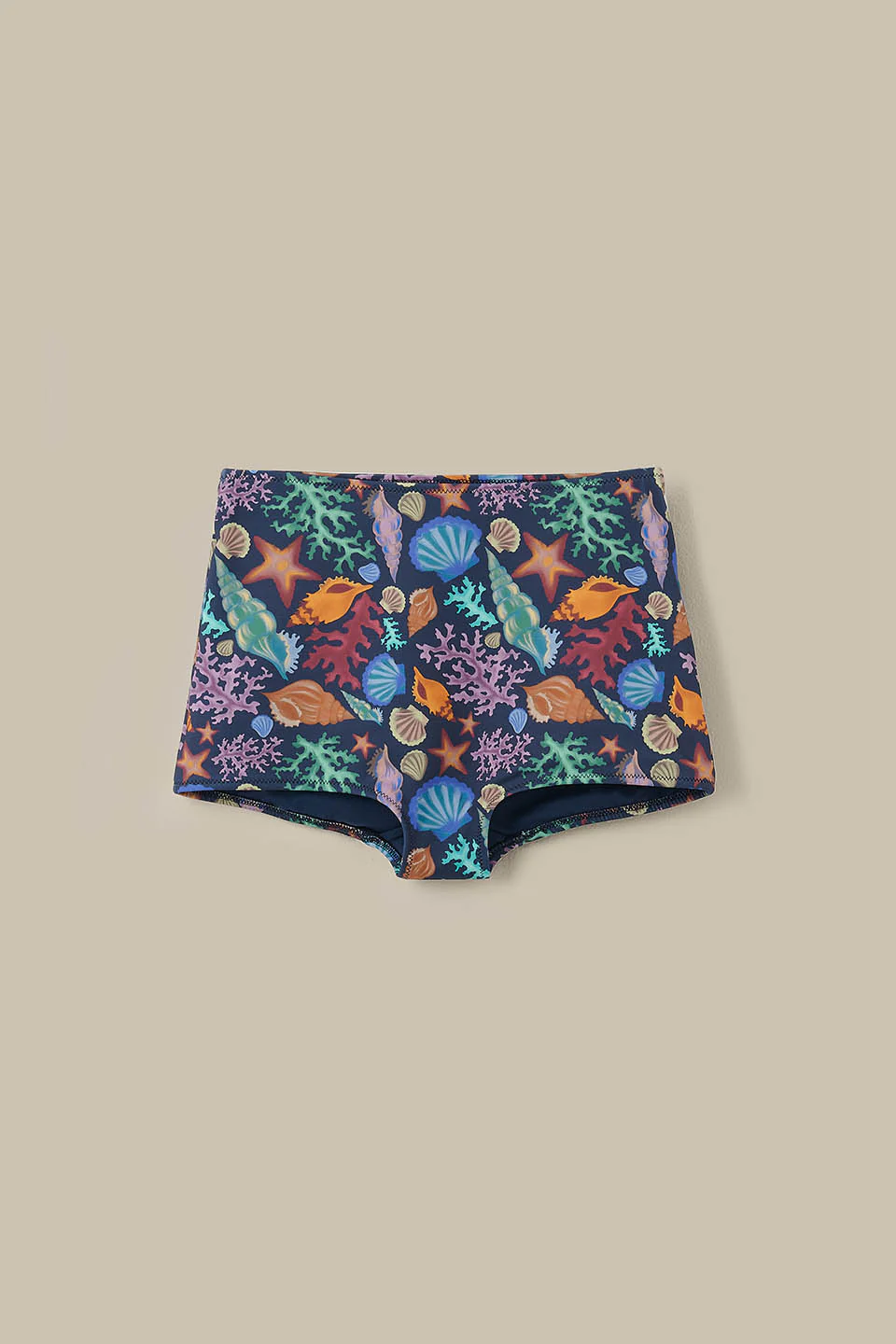 Monte - Bikini Bottom Shorts in Shell Print - Image 10