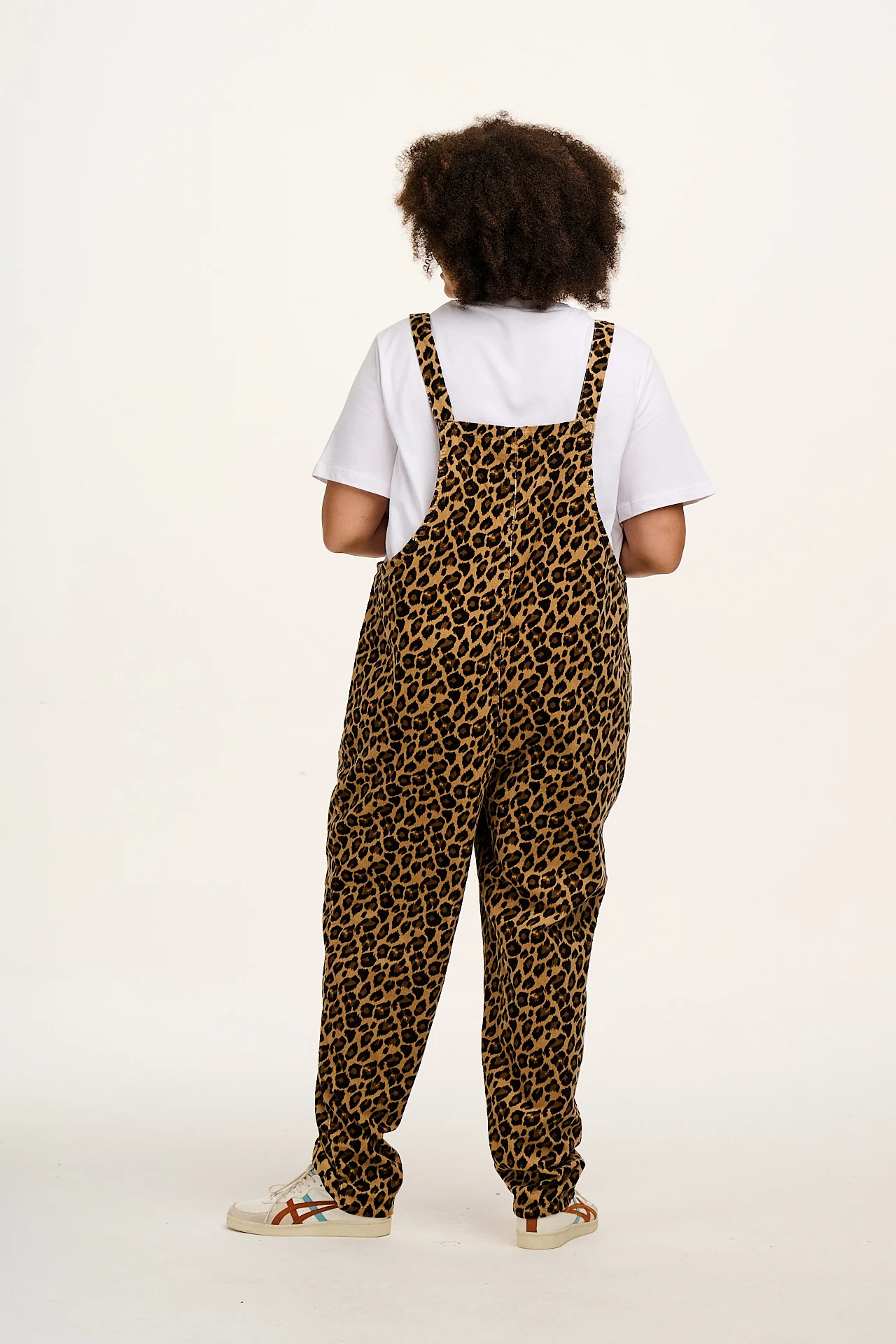 Original - Corduroy Dungarees in Leopard Print - Image 9