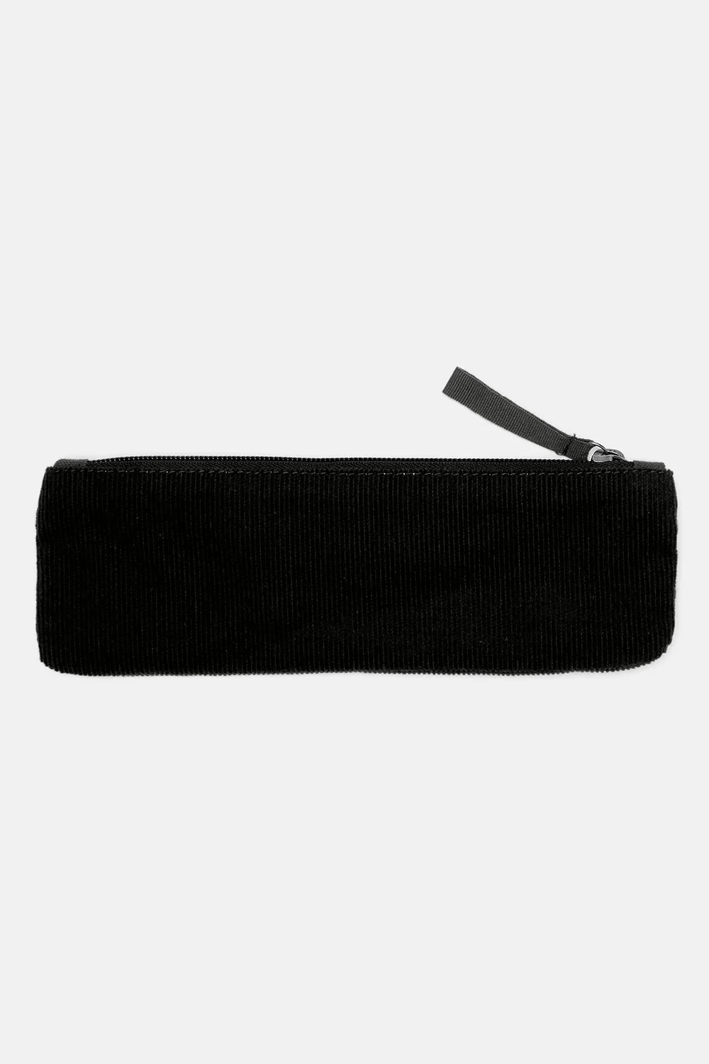 Pierra - Pencil Case Corduroy Pouch in Black - Image 3