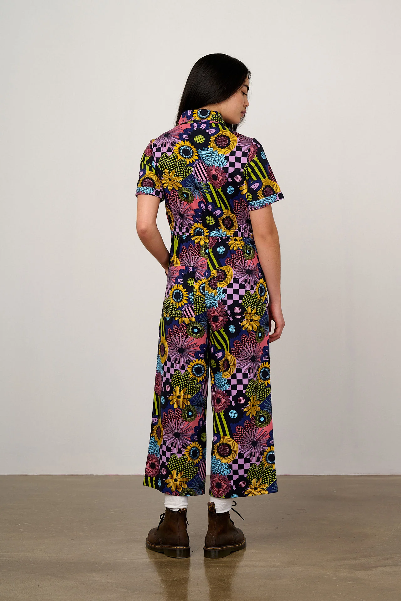 Ragan - Cotton Jumpsuit in Dreams Over Reality - Image 5