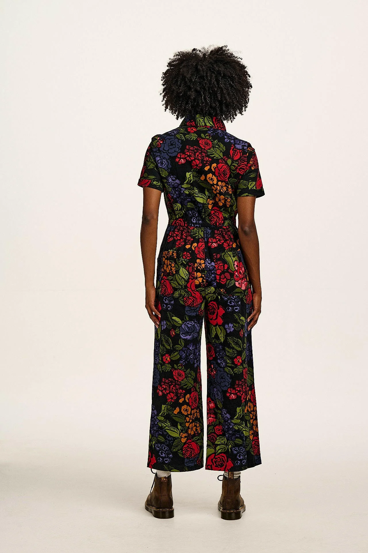 Ragan - Cotton Jumpsuit in Maria Print - Image 6
