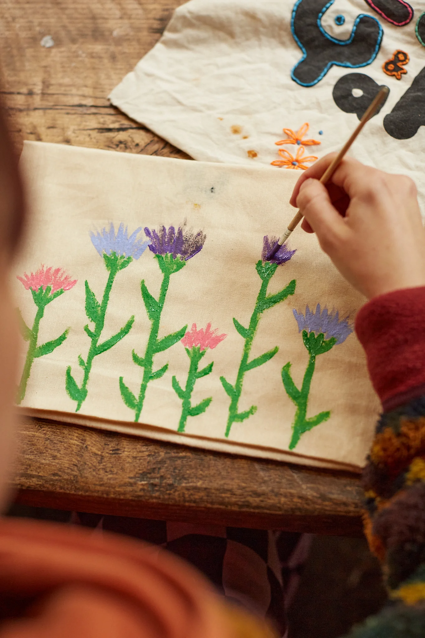 π§΅Re:Yak Tote Bag Painting Workshop π¨
