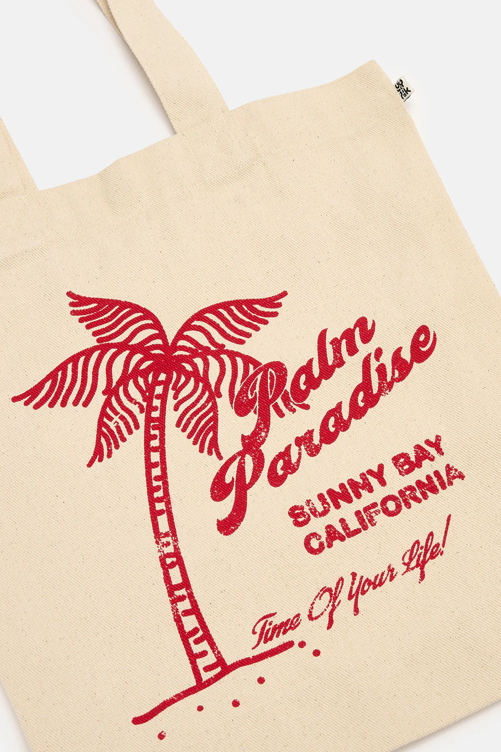 Felix - Cotton Tote Bag with Palm Paradise Print - Image 3