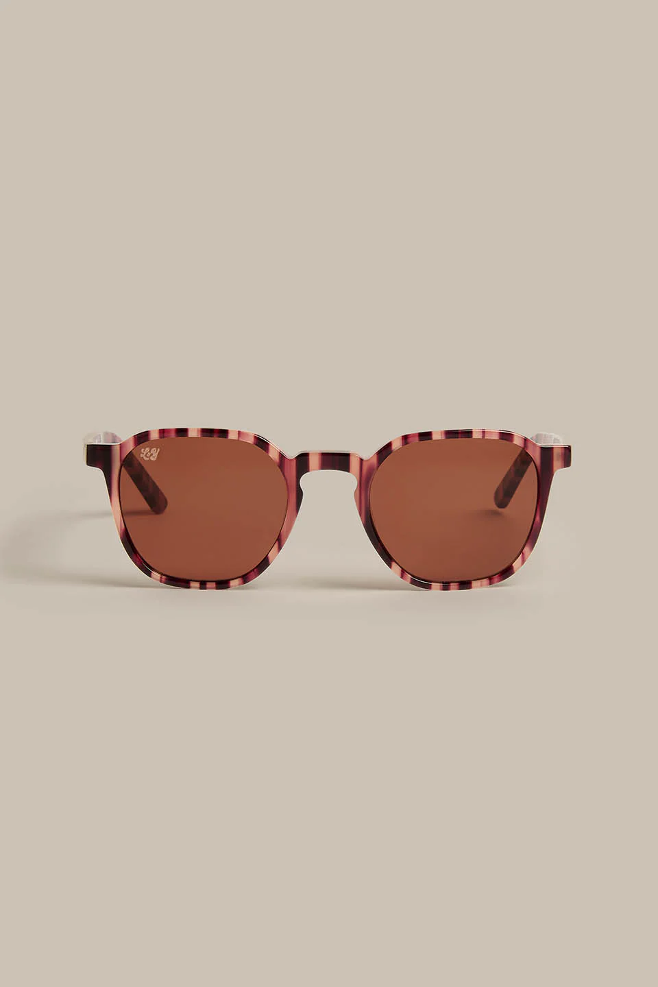 Tupelo - Sunglasses in Stripe Brown - Image 3