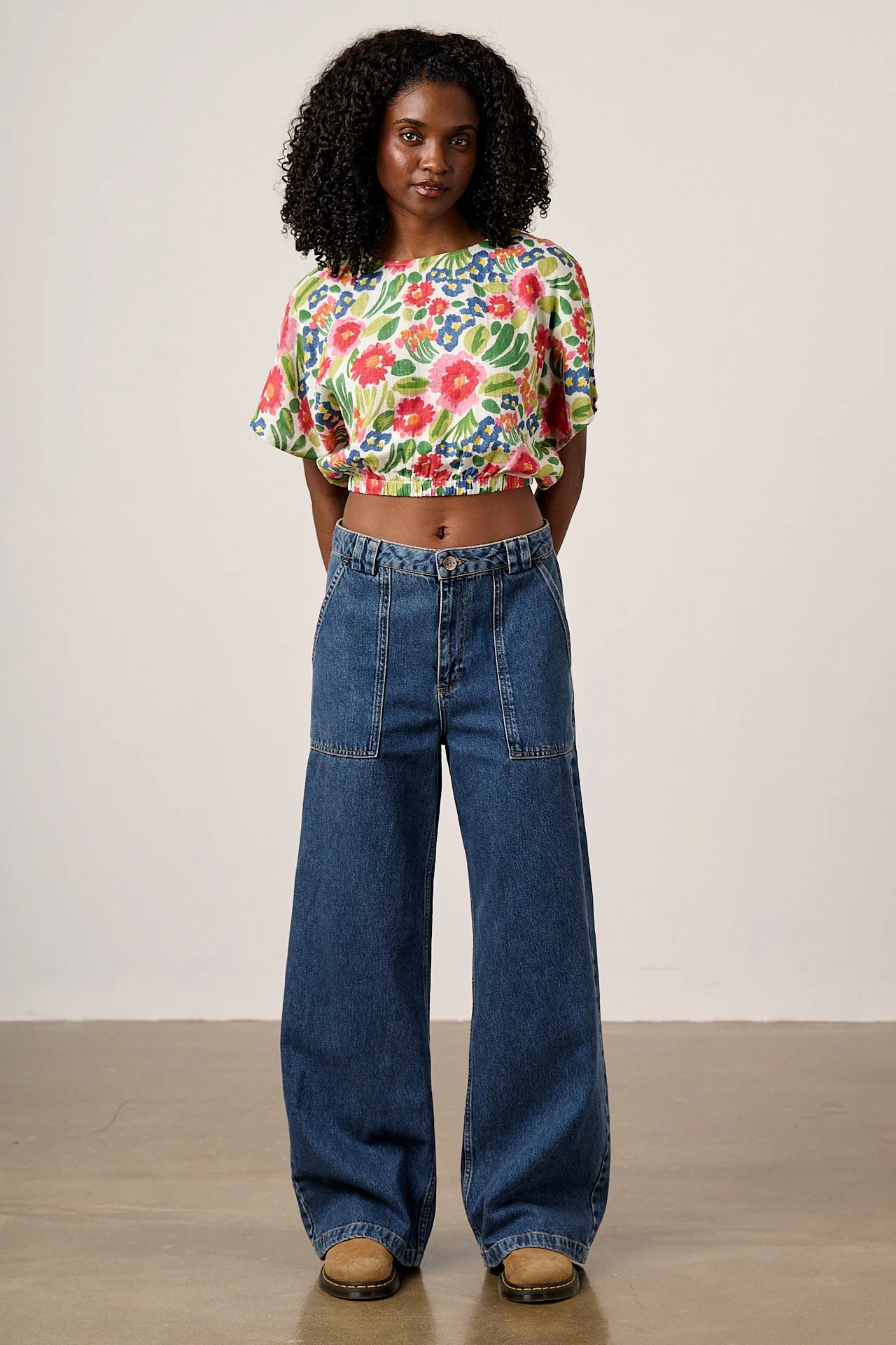 Zamora - Cotton Top in Ivory Marie - Image 8